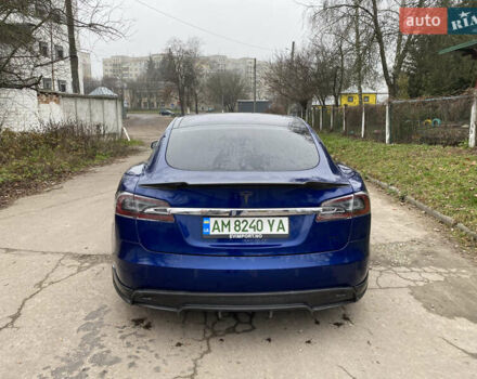 Синий Тесла Модель С, объемом двигателя 0 л и пробегом 154 тыс. км за 17950 $, фото 5 на Automoto.ua