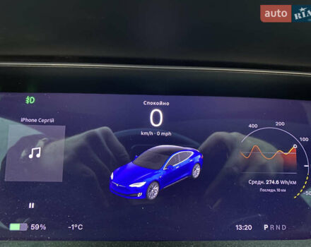 Синий Тесла Модель С, объемом двигателя 0 л и пробегом 154 тыс. км за 17950 $, фото 12 на Automoto.ua