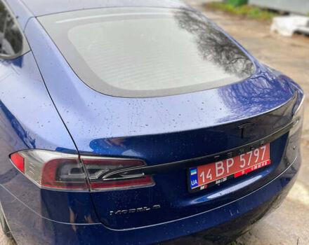 Синий Тесла Модель С, объемом двигателя 0 л и пробегом 249 тыс. км за 14500 $, фото 3 на Automoto.ua