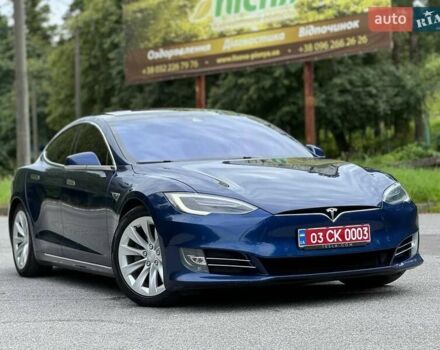 Синий Тесла Модель С, объемом двигателя 0 л и пробегом 128 тыс. км за 17500 $, фото 5 на Automoto.ua