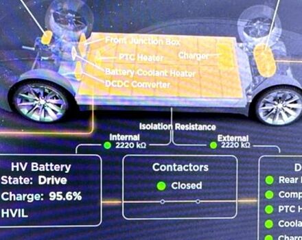 Синій Тесла Модель С, об'ємом двигуна 0 л та пробігом 15500 тис. км за 19500 $, фото 2 на Automoto.ua