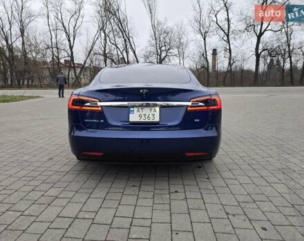 Синий Тесла Модель С, объемом двигателя 0 л и пробегом 220 тыс. км за 16000 $, фото 1 на Automoto.ua