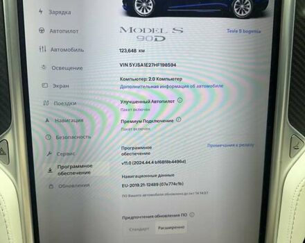 Синій Тесла Модель С, об'ємом двигуна 0 л та пробігом 123 тис. км за 22500 $, фото 3 на Automoto.ua