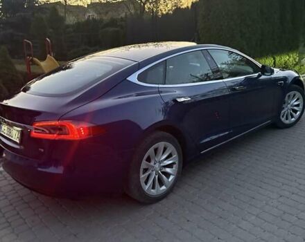 Синий Тесла Модель С, объемом двигателя 0 л и пробегом 75 тыс. км за 16500 $, фото 1 на Automoto.ua