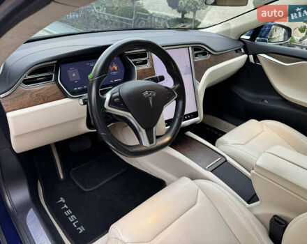 Синій Тесла Модель С, об'ємом двигуна 0 л та пробігом 120 тис. км за 21500 $, фото 1 на Automoto.ua