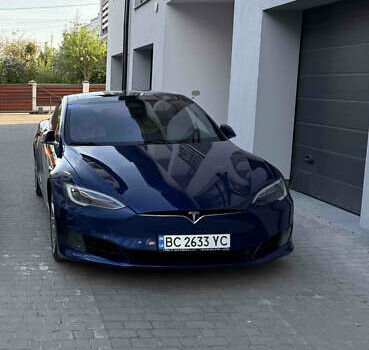 Синий Тесла Модель С, объемом двигателя 0 л и пробегом 137 тыс. км за 17499 $, фото 1 на Automoto.ua