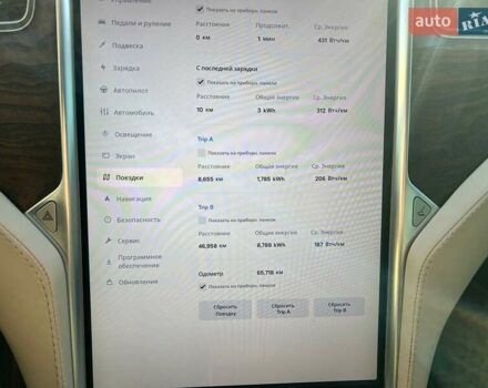 Синій Тесла Модель С, об'ємом двигуна 0 л та пробігом 65 тис. км за 28000 $, фото 13 на Automoto.ua