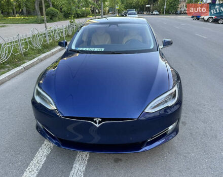 Синій Тесла Модель С, об'ємом двигуна 0 л та пробігом 147 тис. км за 23333 $, фото 1 на Automoto.ua