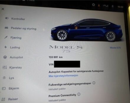 Тесла Модель С 2017 в Киеве на Automoto.ua Синий Тесла Модель С, объемом двигателя 0 л и пробегом 134 тыс. км за 15900 $, фото 9 на Automoto.ua