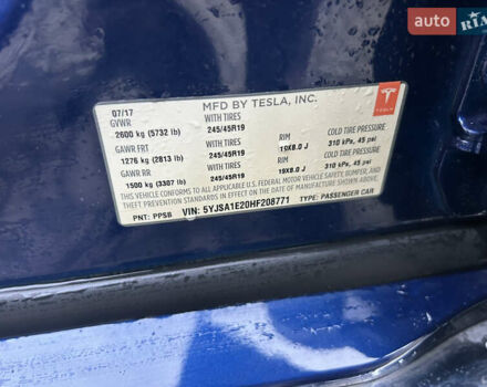 Синій Тесла Модель С, об'ємом двигуна 0 л та пробігом 132 тис. км за 16700 $, фото 28 на Automoto.ua