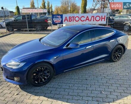 Синій Тесла Модель С, об'ємом двигуна 0 л та пробігом 65 тис. км за 28000 $, фото 1 на Automoto.ua