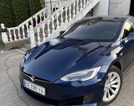 Синий Тесла Модель С, объемом двигателя 0 л и пробегом 75 тыс. км за 16500 $, фото 5 на Automoto.ua