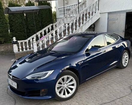 Синий Тесла Модель С, объемом двигателя 0 л и пробегом 75 тыс. км за 16500 $, фото 2 на Automoto.ua