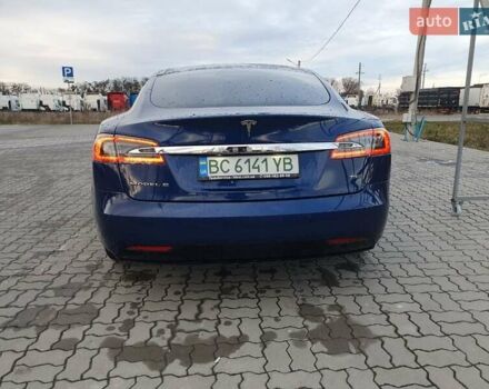 Синий Тесла Модель С, объемом двигателя 0 л и пробегом 130 тыс. км за 25000 $, фото 3 на Automoto.ua