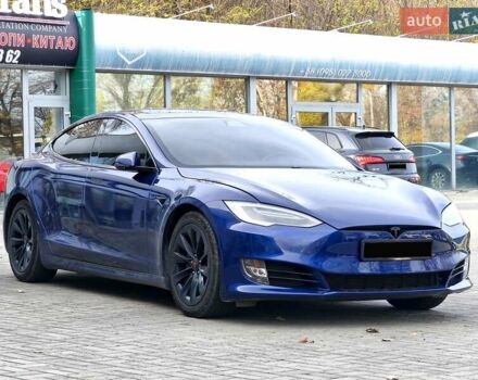 Синій Тесла Модель С, об'ємом двигуна 0 л та пробігом 126 тис. км за 18900 $, фото 4 на Automoto.ua