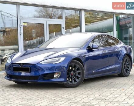 Синій Тесла Модель С, об'ємом двигуна 0 л та пробігом 126 тис. км за 18900 $, фото 1 на Automoto.ua