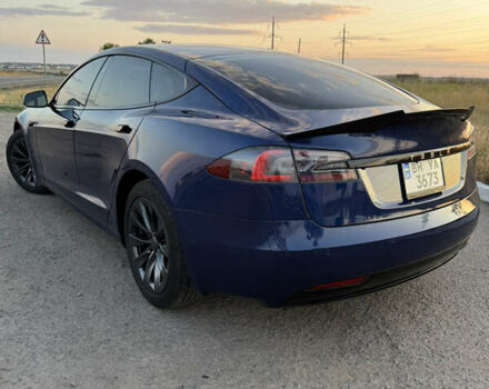 Синий Тесла Модель С, объемом двигателя 0 л и пробегом 132 тыс. км за 24600 $, фото 2 на Automoto.ua