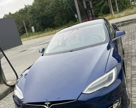 Синій Тесла Модель С, об'ємом двигуна 0 л та пробігом 49 тис. км за 42000 $, фото 4 на Automoto.ua