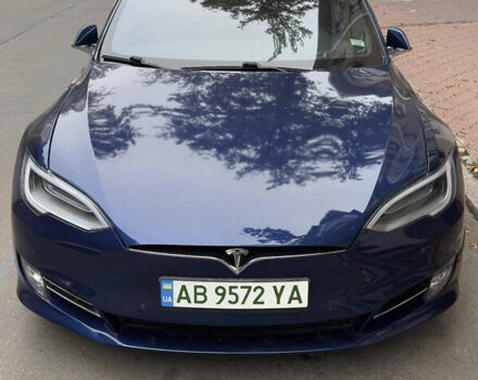 Синий Тесла Модель С, объемом двигателя 0 л и пробегом 131 тыс. км за 20300 $, фото 1 на Automoto.ua