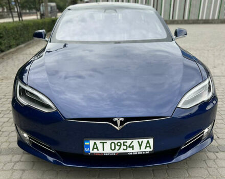 Синий Тесла Модель С, объемом двигателя 0 л и пробегом 80 тыс. км за 23500 $, фото 1 на Automoto.ua