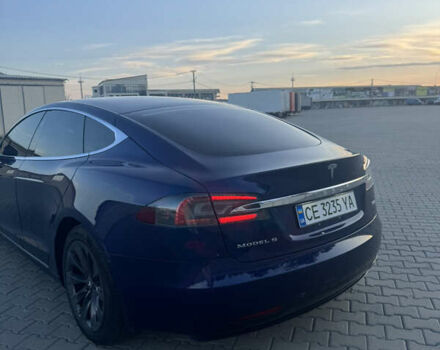 Синий Тесла Модель С, объемом двигателя 0 л и пробегом 102 тыс. км за 21500 $, фото 1 на Automoto.ua