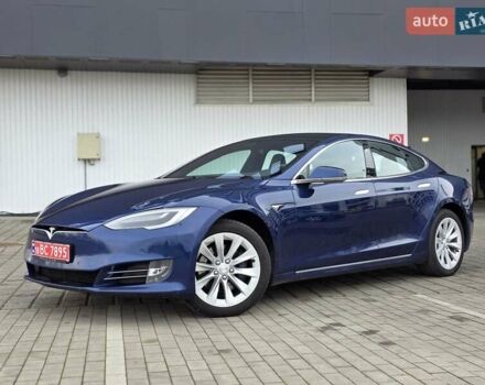 Синій Тесла Модель С, об'ємом двигуна 0 л та пробігом 219 тис. км за 15899 $, фото 1 на Automoto.ua