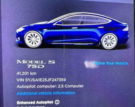 Синій Тесла Модель С, об'ємом двигуна 0 л та пробігом 49 тис. км за 42000 $, фото 47 на Automoto.ua