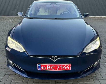 Синий Тесла Модель С, объемом двигателя 0 л и пробегом 110 тыс. км за 19300 $, фото 1 на Automoto.ua