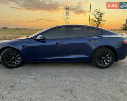 Синий Тесла Модель С, объемом двигателя 0 л и пробегом 132 тыс. км за 24600 $, фото 1 на Automoto.ua