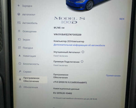 Синий Тесла Модель С, объемом двигателя 0 л и пробегом 92 тыс. км за 34000 $, фото 8 на Automoto.ua