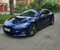 Синий Тесла Модель С, объемом двигателя 0 л и пробегом 80 тыс. км за 34000 $, фото 1 на Automoto.ua