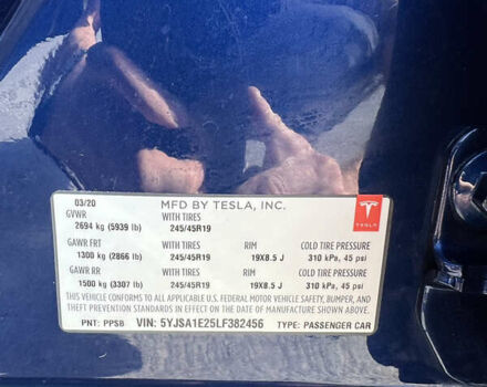 Синий Тесла Модель С, объемом двигателя 0 л и пробегом 77 тыс. км за 26700 $, фото 29 на Automoto.ua