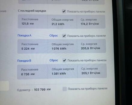Синій Тесла Модель С, об'ємом двигуна 0 л та пробігом 103 тис. км за 26900 $, фото 16 на Automoto.ua