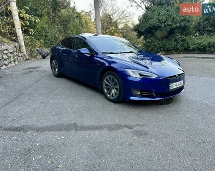 Синій Тесла Модель С, об'ємом двигуна 0 л та пробігом 103 тис. км за 26900 $, фото 2 на Automoto.ua