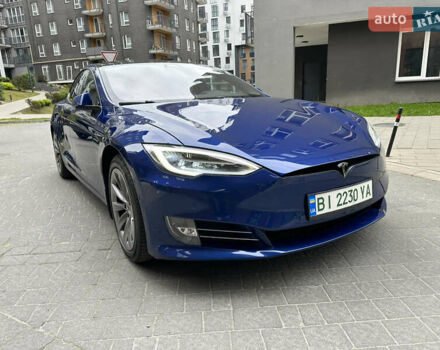 Синий Тесла Модель С, объемом двигателя 0 л и пробегом 90 тыс. км за 34000 $, фото 3 на Automoto.ua