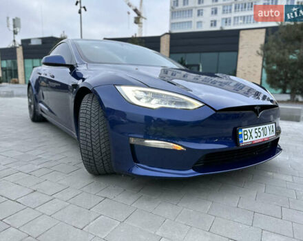 Синій Тесла Модель С, об'ємом двигуна 0 л та пробігом 42 тис. км за 34999 $, фото 1 на Automoto.ua