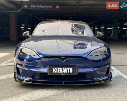 Синий Тесла Модель С, объемом двигателя 0 л и пробегом 36 тыс. км за 50000 $, фото 2 на Automoto.ua