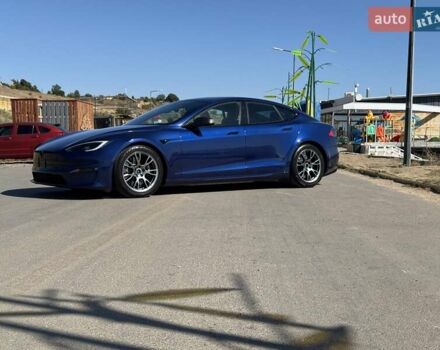 Синій Тесла Модель С, об'ємом двигуна 0 л та пробігом 17 тис. км за 47999 $, фото 3 на Automoto.ua