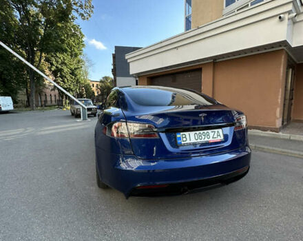 Синий Тесла Модель С, объемом двигателя 0 л и пробегом 55 тыс. км за 36900 $, фото 2 на Automoto.ua