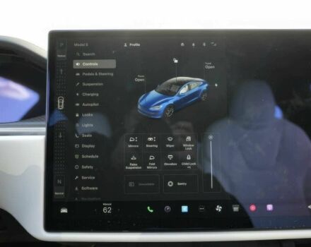 Синий Тесла Модель С, объемом двигателя 0 л и пробегом 18 тыс. км за 13200 $, фото 13 на Automoto.ua