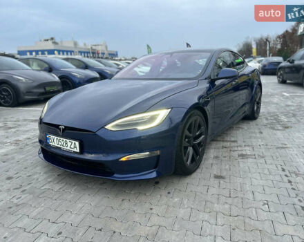 Синій Тесла Модель С, об'ємом двигуна 0 л та пробігом 12 тис. км за 42900 $, фото 2 на Automoto.ua