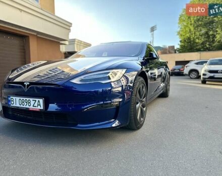 Синий Тесла Модель С, объемом двигателя 0 л и пробегом 53 тыс. км за 38900 $, фото 4 на Automoto.ua