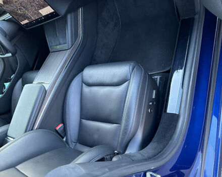 Синий Тесла Модель С, объемом двигателя 0 л и пробегом 55 тыс. км за 36900 $, фото 11 на Automoto.ua