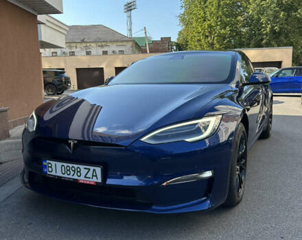 Синий Тесла Модель С, объемом двигателя 0 л и пробегом 55 тыс. км за 36900 $, фото 4 на Automoto.ua