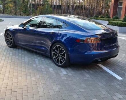 Синий Тесла Модель С, объемом двигателя 0 л и пробегом 52 тыс. км за 55000 $, фото 4 на Automoto.ua
