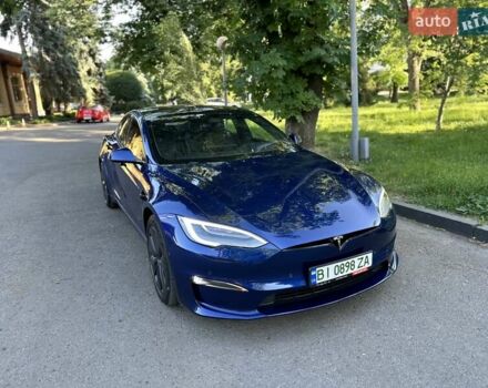 Синий Тесла Модель С, объемом двигателя 0 л и пробегом 53 тыс. км за 38900 $, фото 13 на Automoto.ua