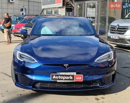 Синий Тесла Модель С, объемом двигателя 0.1 л и пробегом 28 тыс. км за 39070 $, фото 2 на Automoto.ua