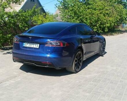Синій Тесла Модель С, об'ємом двигуна 0 л та пробігом 35 тис. км за 38000 $, фото 4 на Automoto.ua