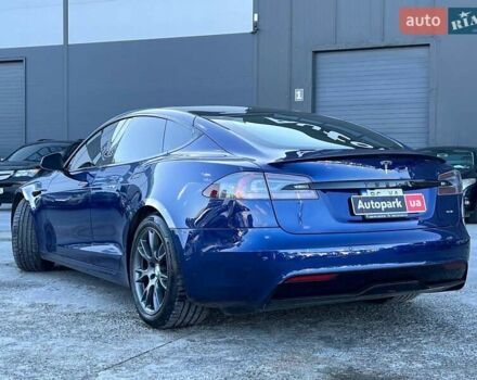 Тесла Модель С 2022 у Львові на Automoto.ua Синій Тесла Модель С, об'ємом двигуна 0 л та пробігом 37 тис. км за 45790 $, фото 4 на Automoto.ua