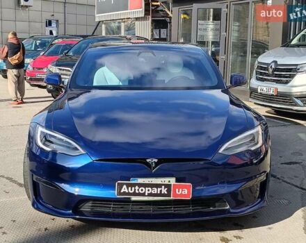 Синий Тесла Модель С, объемом двигателя 0.1 л и пробегом 28 тыс. км за 39070 $, фото 1 на Automoto.ua